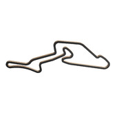 Circuit Nürburgring GP - Sculpture Murale en Bois (90 cm)